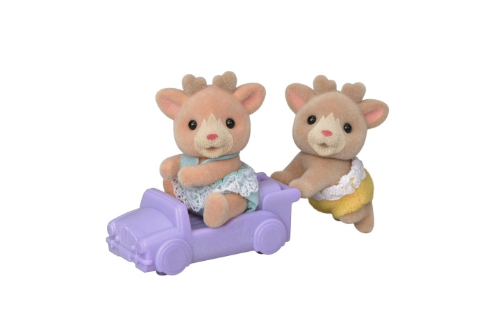 Sylvanian Families Porokaksoset (5693) ryhmässä LELUT, TUOTTEET LAPSILLE JA VAUVOILLE / Leikkikalut, Askartelu &Pelit / Figuurit & miniatyyrit @ TP E-commerce Nordic AB (C85722)