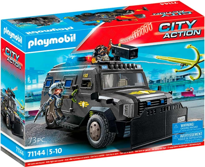 Playmobil Taktinen yksikkö - maastoajoneuvo (71144) ryhmässä LELUT, TUOTTEET LAPSILLE JA VAUVOILLE / Leikkikalut, Askartelu &Pelit / Lelut @ TP E-commerce Nordic AB (C85729)