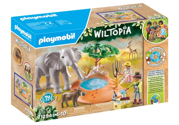 Playmobil Wiltopia - Elefantti vesilammikolla (71294) ryhmässä LELUT, TUOTTEET LAPSILLE JA VAUVOILLE / Leikkikalut, Askartelu &Pelit / Lelut @ TP E-commerce Nordic AB (C85731)