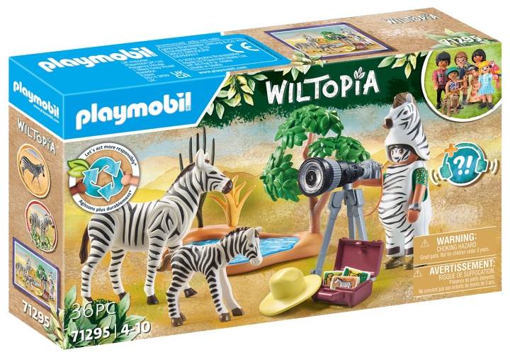 Playmobil Wiltopia - Eläinten valokuvaaja (71295) ryhmässä LELUT, TUOTTEET LAPSILLE JA VAUVOILLE / Leikkikalut, Askartelu &Pelit / Lelut @ TP E-commerce Nordic AB (C85732)