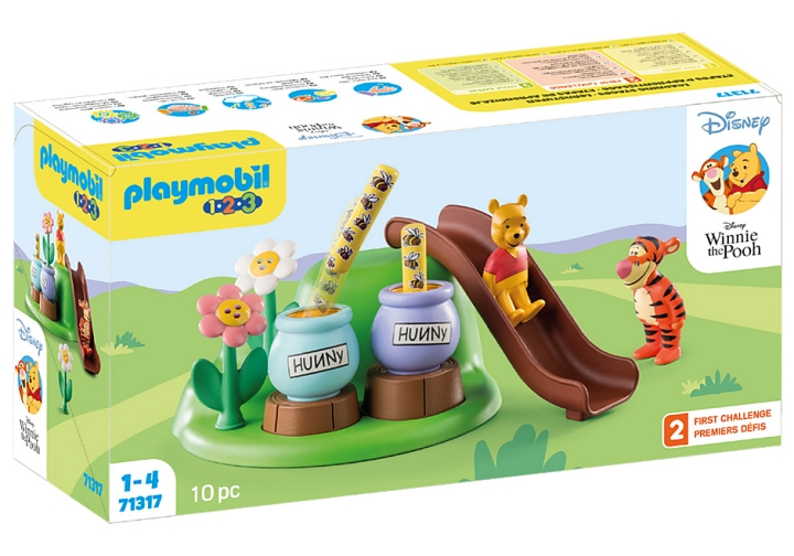 Playmobil 1.2.3 & Disney: Winnie\'s & Tigger\'s Bee Garden (71317): Winnie\'s & Tigger\'s Bee Garden (71317) ryhmässä LELUT, TUOTTEET LAPSILLE JA VAUVOILLE / Leikkikalut, Askartelu &Pelit / Lelut @ TP E-commerce Nordic AB (C85745)