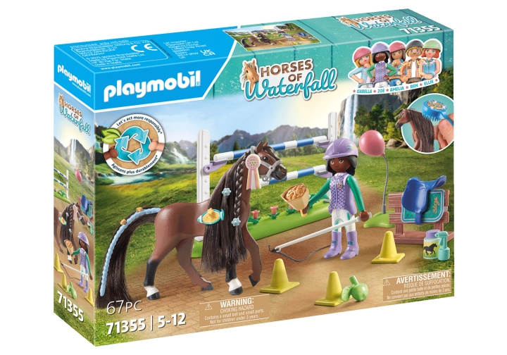 Playmobil Hyppyareena Zoen ja Blazen kanssa (71355) ryhmässä LELUT, TUOTTEET LAPSILLE JA VAUVOILLE / Leikkikalut, Askartelu &Pelit / Lelut @ TP E-commerce Nordic AB (C85748)