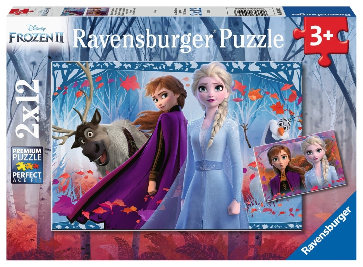 Ravensburger Frozen 2 Matka tuntemattomaan 2x12p - 05009 ryhmässä LELUT, TUOTTEET LAPSILLE JA VAUVOILLE / Leikkikalut, Askartelu &Pelit / Palapelit @ TP E-commerce Nordic AB (C85765)