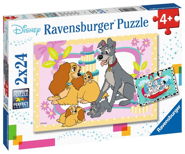 Ravensburger Disneyn suosikkipennut 2x24p - 05087 ryhmässä LELUT, TUOTTEET LAPSILLE JA VAUVOILLE / Leikkikalut, Askartelu &Pelit / Palapelit @ TP E-commerce Nordic AB (C85769)