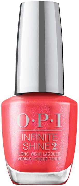 OPI Infinite Shine Left Your Texts On Red 15 ml ryhmässä KAUNEUS JA TERVEYS / Manikyyri/Pedikyyri / Kynsilakka @ TP E-commerce Nordic AB (C85795)