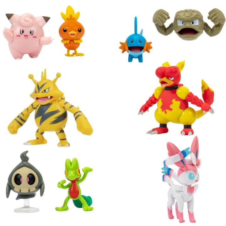 Pokémon Taisteluhahmo - ass. (95007-12) ryhmässä LELUT, TUOTTEET LAPSILLE JA VAUVOILLE / Leikkikalut, Askartelu &Pelit / Figuurit & miniatyyrit @ TP E-commerce Nordic AB (C85805)