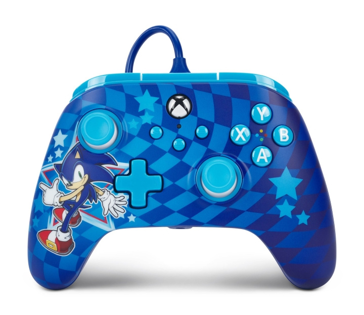 PowerA Advantage langallinen ohjain - Sonic Style /Xbox Series X:lle ryhmässä KODINELEKTRONIIKKA / Pelikonsolit & Tarvikkeet / Xbox Series X @ TP E-commerce Nordic AB (C85829)