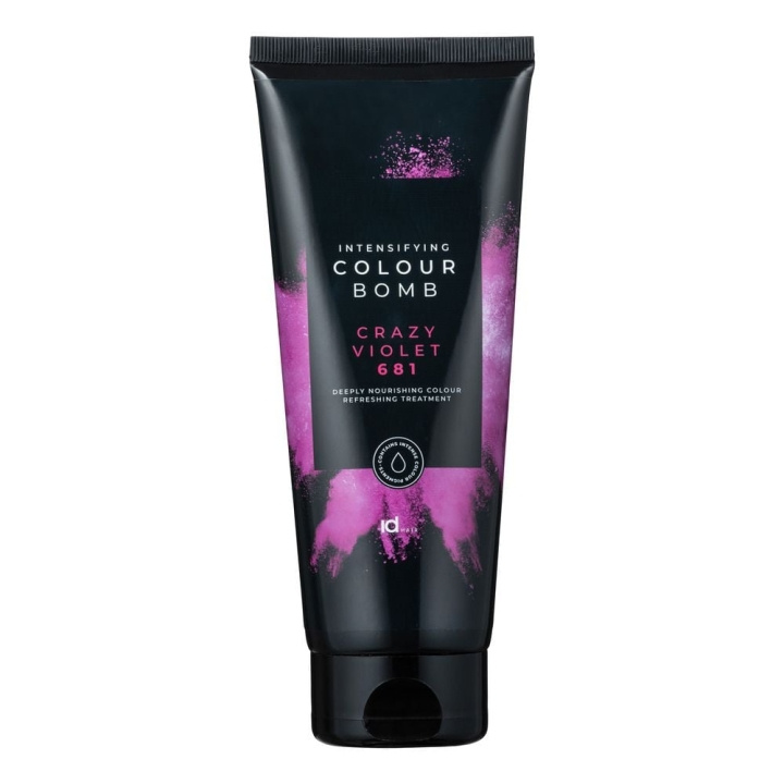 ID Hair Colour Bomb Crazy Violet 681 - 200 ml ryhmässä KAUNEUS JA TERVEYS / Hiukset &Stailaus / Hiustenhoito / Hiusväri / Hiusväri & Väripommi @ TP E-commerce Nordic AB (C85858)