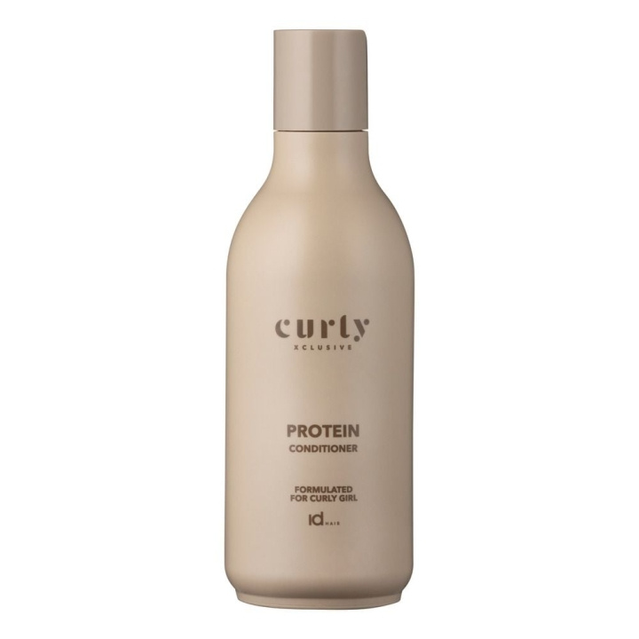 ID Hair Curly Xclusive Protein hoitoaine 250 ml ryhmässä KAUNEUS JA TERVEYS / Hiukset &Stailaus / Hiustenhoito / Hoitoaine @ TP E-commerce Nordic AB (C85871)