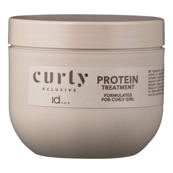 ID Hair Curly Xclusive Protein Treatment 200 ml ryhmässä KAUNEUS JA TERVEYS / Hiukset &Stailaus / Hiustenhoito / Hiusnaamio @ TP E-commerce Nordic AB (C85875)