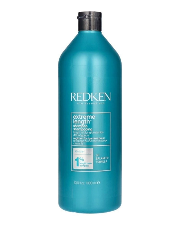 Redken Extreme Length Shampoo 1000 ml ryhmässä KAUNEUS JA TERVEYS / Hiukset &Stailaus / Hiustenhoito / Shampoo @ TP E-commerce Nordic AB (C85896)