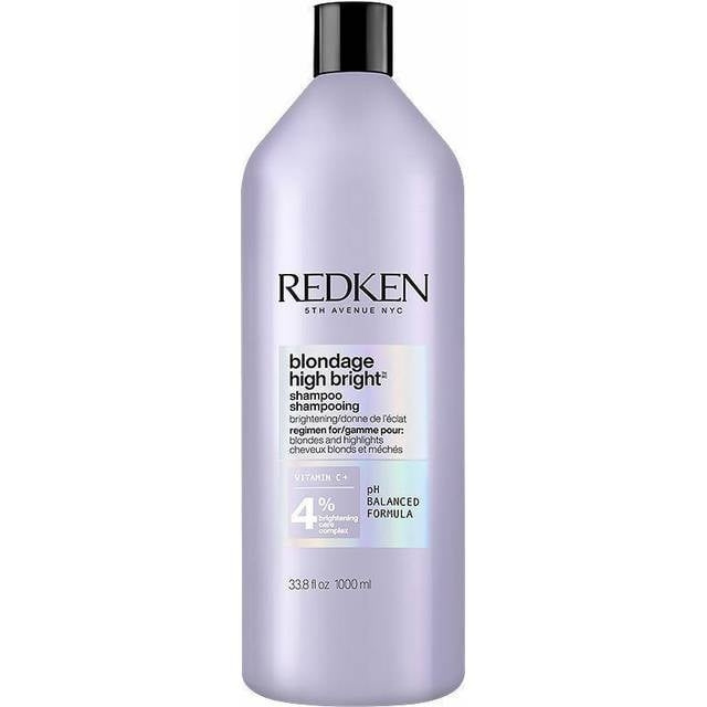 Redken Blondage High Bright Shampoo 1000 ml ryhmässä KAUNEUS JA TERVEYS / Hiukset &Stailaus / Hiustenhoito / Shampoo @ TP E-commerce Nordic AB (C85898)