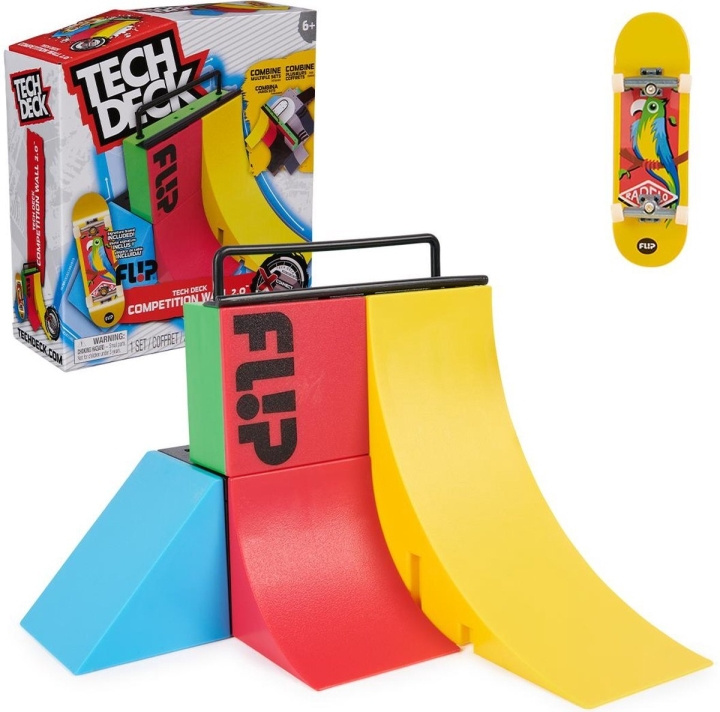 Tech Deck X-Connect Park Creator-Flip Comp Wall (6069423) ryhmässä LELUT, TUOTTEET LAPSILLE JA VAUVOILLE / Leikkikalut, Askartelu &Pelit / Lelut @ TP E-commerce Nordic AB (C85916)