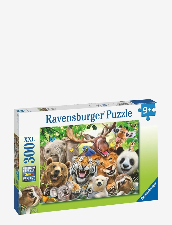 Ravensburger Eksoottiset eläimet Selfie 300p (RAE10113354) ryhmässä LELUT, TUOTTEET LAPSILLE JA VAUVOILLE / Leikkikalut, Askartelu &Pelit / Palapelit @ TP E-commerce Nordic AB (C85933)