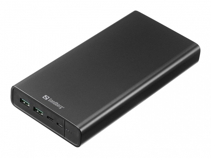 Sandberg Tehopankki USB-C PD 100W 38400 ryhmässä ÄLYPUHELIMET JA TABLETIT / Laturit & Kaapelit / Powerbanks @ TP E-commerce Nordic AB (C85938)