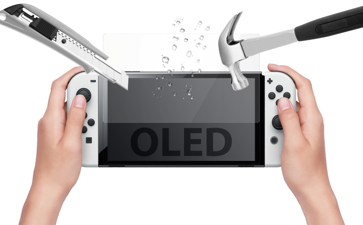 SuBsonic Switch Oled Super -näytönsuoja - karkaistu lasi 9H Hd ryhmässä KODINELEKTRONIIKKA / Pelikonsolit & Tarvikkeet / Nintendo Switch @ TP E-commerce Nordic AB (C85963)