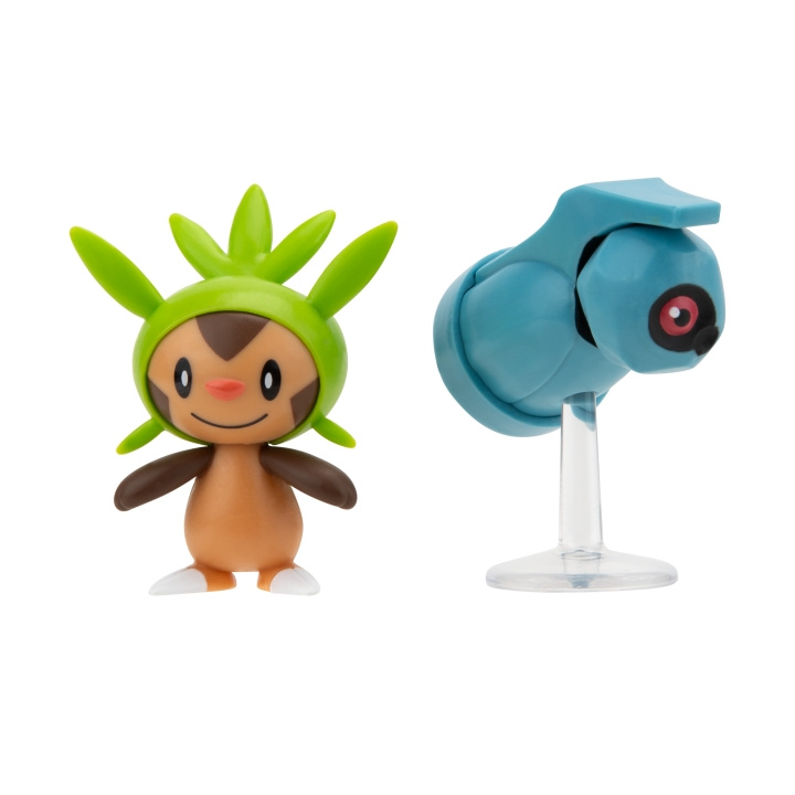 Pokémon Taisteluhahmo - Chespin & Beldum (PKW3014) ryhmässä LELUT, TUOTTEET LAPSILLE JA VAUVOILLE / Leikkikalut, Askartelu &Pelit / Figuurit & miniatyyrit @ TP E-commerce Nordic AB (C85993)