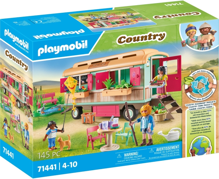 Playmobil Viihtyisä kahvila, jossa on kasvimaa (71441) ryhmässä LELUT, TUOTTEET LAPSILLE JA VAUVOILLE / Leikkikalut, Askartelu &Pelit / Lelut @ TP E-commerce Nordic AB (C86012)