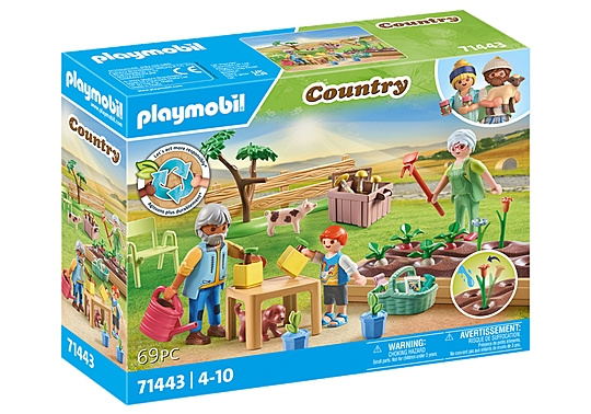 Playmobil Idyllinen kasvimaa isovanhempien kanssa (71443) ryhmässä LELUT, TUOTTEET LAPSILLE JA VAUVOILLE / Leikkikalut, Askartelu &Pelit / Lelut @ TP E-commerce Nordic AB (C86014)