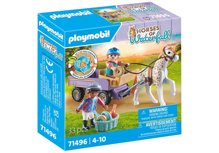 Playmobil Ponivaunut (71496) ryhmässä LELUT, TUOTTEET LAPSILLE JA VAUVOILLE / Leikkikalut, Askartelu &Pelit / Lelut @ TP E-commerce Nordic AB (C86029)