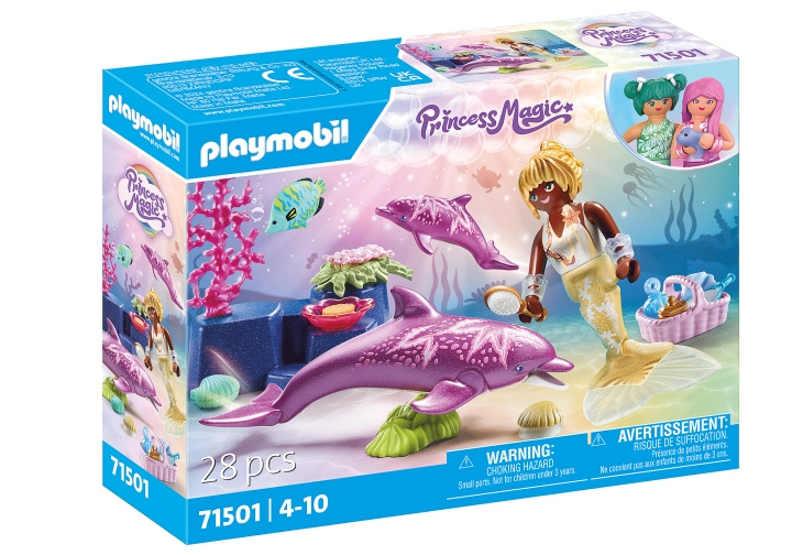 Playmobil Merenneito ja delfiinit (71501) ryhmässä LELUT, TUOTTEET LAPSILLE JA VAUVOILLE / Leikkikalut, Askartelu &Pelit / Lelut @ TP E-commerce Nordic AB (C86031)