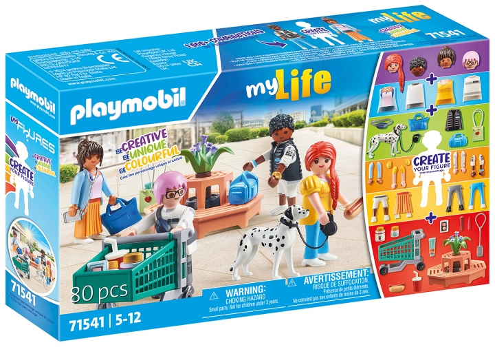 Playmobil My Figures Shopping (71541) ryhmässä LELUT, TUOTTEET LAPSILLE JA VAUVOILLE / Leikkikalut, Askartelu &Pelit / Lelut @ TP E-commerce Nordic AB (C86042)