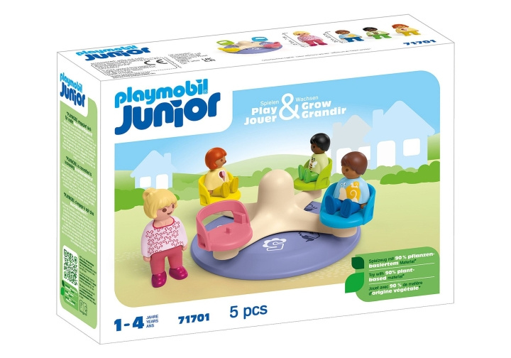 Playmobil JUNIOR: Numero-Karuselli (71701) ryhmässä LELUT, TUOTTEET LAPSILLE JA VAUVOILLE / Leikkikalut, Askartelu &Pelit / Lelut @ TP E-commerce Nordic AB (C86054)