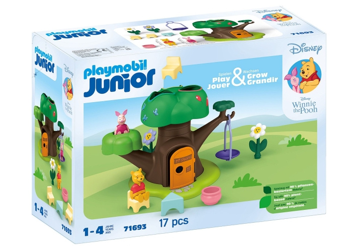 Playmobil JUNIOR & Disney: Nalle Puhin ja Possun puumaja (71693) ryhmässä LELUT, TUOTTEET LAPSILLE JA VAUVOILLE / Leikkikalut, Askartelu &Pelit / Lelut @ TP E-commerce Nordic AB (C86057)