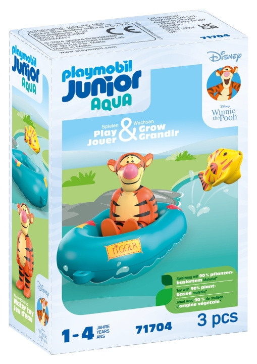 Playmobil JUNIOR & Disney: Tigger\'s Rubber Boat Ride (71704) (71704) ryhmässä LELUT, TUOTTEET LAPSILLE JA VAUVOILLE / Leikkikalut, Askartelu &Pelit / Lelut @ TP E-commerce Nordic AB (C86065)