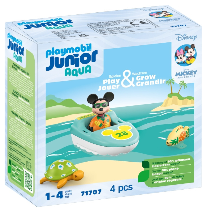 Playmobil JUNIOR & Disney: Mickey\'s Boat Tour (71707) (71707) ryhmässä LELUT, TUOTTEET LAPSILLE JA VAUVOILLE / Leikkikalut, Askartelu &Pelit / Lelut @ TP E-commerce Nordic AB (C86068)