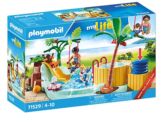 Playmobil Lastenallas porealtaalla (71529) ryhmässä LELUT, TUOTTEET LAPSILLE JA VAUVOILLE / Leikkikalut, Askartelu &Pelit / Lelut @ TP E-commerce Nordic AB (C86073)