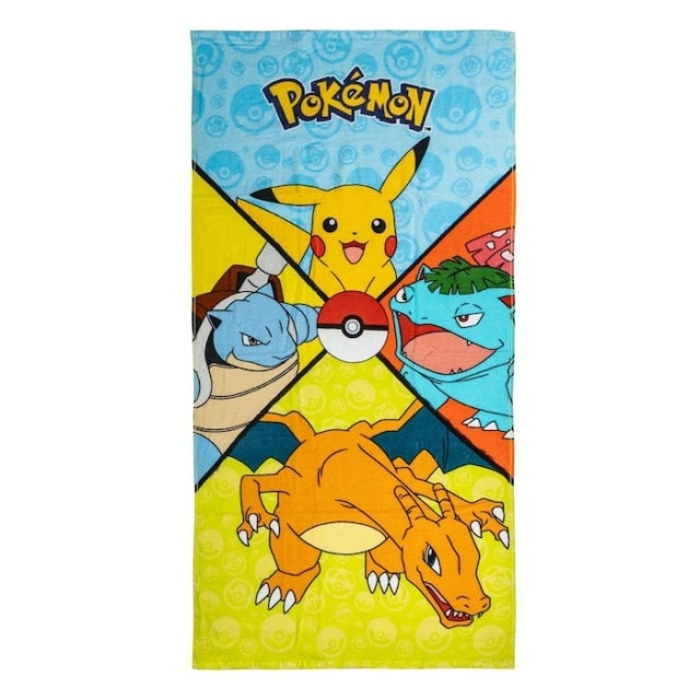 Pokémon Pyyhe - 70 x 140 cm - Pokémon (POK719) ryhmässä LELUT, TUOTTEET LAPSILLE JA VAUVOILLE / Vauvatuotteet / Kylpy @ TP E-commerce Nordic AB (C86074)