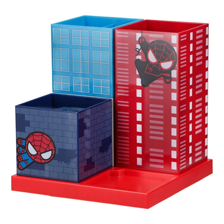 Paladone Hämähäkkimies Desktop Organiser ryhmässä URHEILU, VAPAA-AIKA JA HARRASTUS / Hauskat tavarat / Keräilyesineet @ TP E-commerce Nordic AB (C86095)