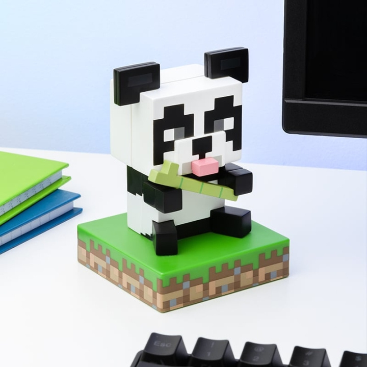 Paladone Minecraft - Panda kuvakkeen valo ryhmässä KODINELEKTRONIIKKA / Valaistus / Pöytälamput @ TP E-commerce Nordic AB (C86100)