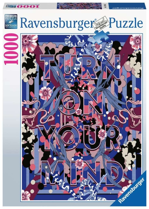 Ravensburger Palapeli Turn On Your Mind 1000p ryhmässä LELUT, TUOTTEET LAPSILLE JA VAUVOILLE / Leikkikalut, Askartelu &Pelit / Palapelit @ TP E-commerce Nordic AB (C86103)