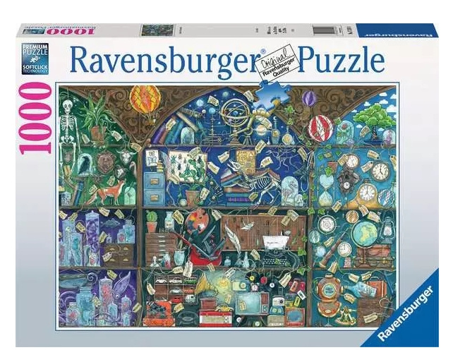 Ravensburger Palapeli Kummallisuuksien kabinetti 1000p ryhmässä LELUT, TUOTTEET LAPSILLE JA VAUVOILLE / Leikkikalut, Askartelu &Pelit / Palapelit @ TP E-commerce Nordic AB (C86107)