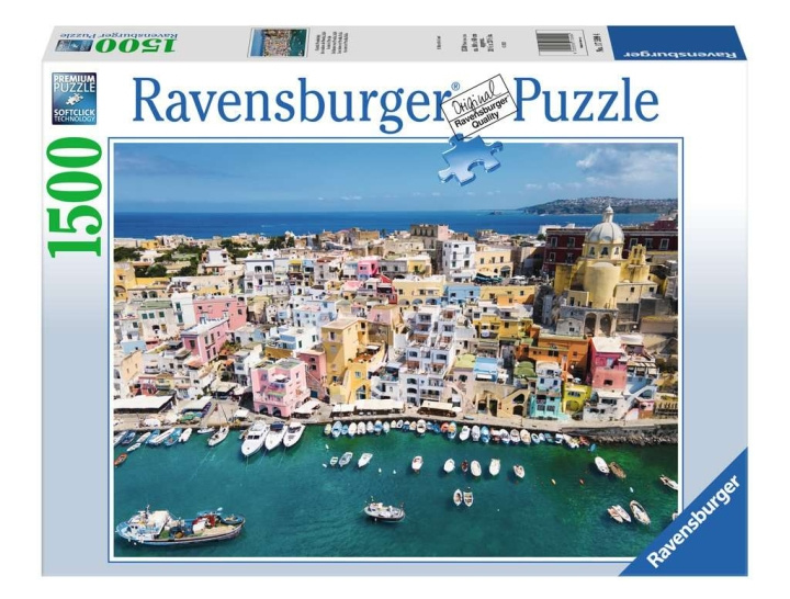 Ravensburger Palapeli Procidan värit 1500p ryhmässä URHEILU, VAPAA-AIKA JA HARRASTUS / Harrastus / Palapeli @ TP E-commerce Nordic AB (C86109)