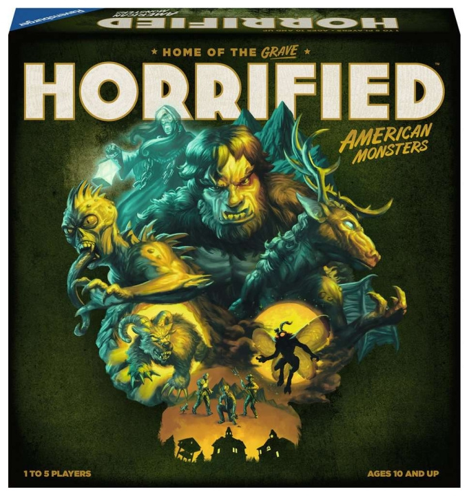 Ravensburger Horrified Am. Monsters EN ryhmässä LELUT, TUOTTEET LAPSILLE JA VAUVOILLE / Leikkikalut, Askartelu &Pelit / Seurapelit / Perhepelit @ TP E-commerce Nordic AB (C86122)