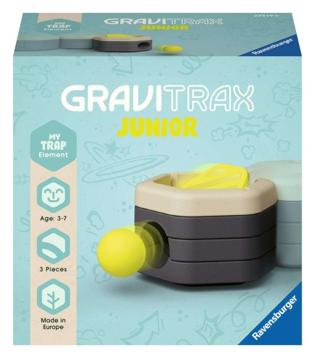 Ravensburger GraviTrax Junior Element Trap ryhmässä LELUT, TUOTTEET LAPSILLE JA VAUVOILLE / Leikkikalut, Askartelu &Pelit / Kokeilu ja tee-se-itse @ TP E-commerce Nordic AB (C86128)