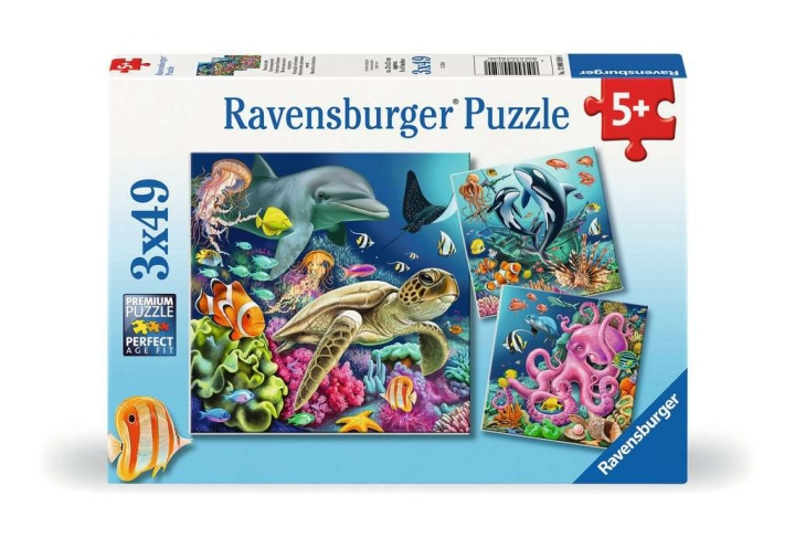 Ravensburger Palapeli veden alla 3x49p ryhmässä LELUT, TUOTTEET LAPSILLE JA VAUVOILLE / Leikkikalut, Askartelu &Pelit / Palapelit @ TP E-commerce Nordic AB (C86137)