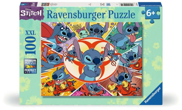 Ravensburger Palapeli Disney Stitch 100p ryhmässä LELUT, TUOTTEET LAPSILLE JA VAUVOILLE / Leikkikalut, Askartelu &Pelit / Palapelit @ TP E-commerce Nordic AB (C86154)