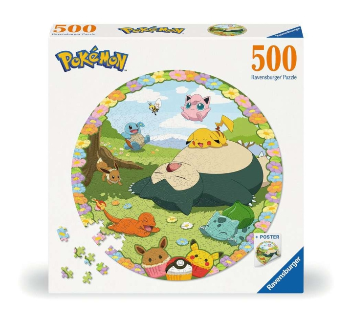 Ravensburger Puzzle Blooming Pokémon 500p ryhmässä LELUT, TUOTTEET LAPSILLE JA VAUVOILLE / Leikkikalut, Askartelu &Pelit / Palapelit @ TP E-commerce Nordic AB (C86157)