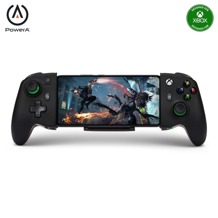 PowerA MOGA XP7-X Plus Bluetooth-ohjain moniformaattiselle ja yleismaailmalliselle laitteelle Musta/harmaa ryhmässä KODINELEKTRONIIKKA / Pelikonsolit & Tarvikkeet / Xbox Series X @ TP E-commerce Nordic AB (C86184)