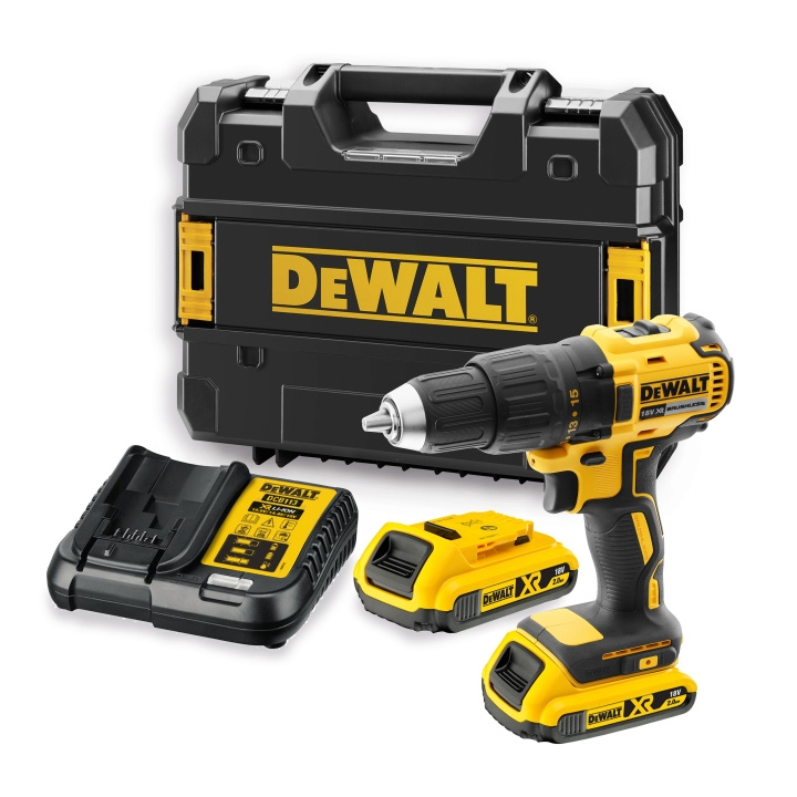 DeWALT DCD777D2T 2 X 18V 2,0AH, TSTAK ryhmässä KOTI, TALOUS JA PUUTARHA / Työkalut & Tee itse / Porakoneet @ TP E-commerce Nordic AB (C86209)