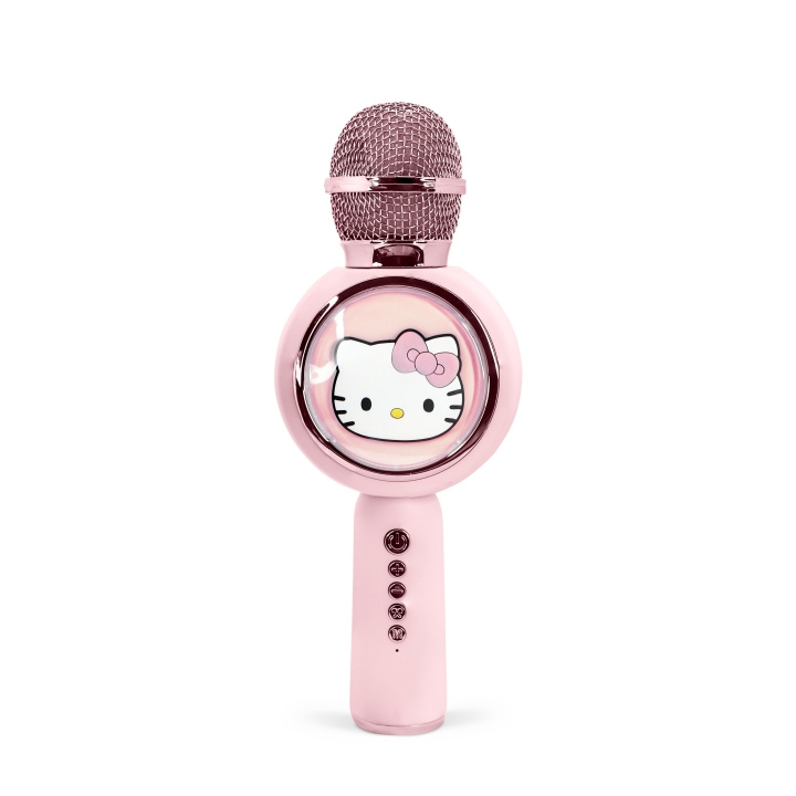 OTL Hello Kitty PopSing LED-mikrofoni ryhmässä LELUT, TUOTTEET LAPSILLE JA VAUVOILLE / Musiikki, Laulu & Kuva / Musiikkitarvikkeet @ TP E-commerce Nordic AB (C86240)