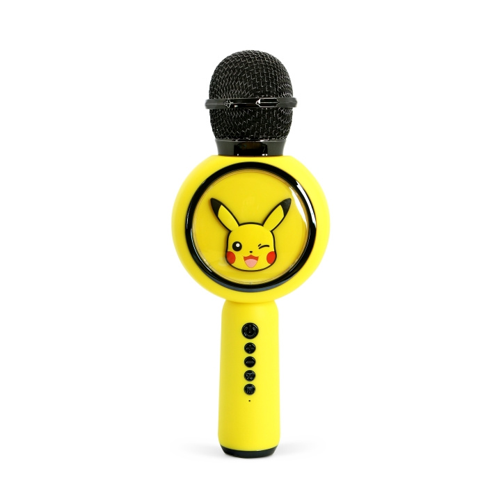 OTL Pokemon Pikachu PopSing LED-mikrofoni Pokemon Pikachu PopSing LED mikrofoni ryhmässä TIETOKOONET & TARVIKKEET / Tietokonetarvikkeet / Mikrofonit @ TP E-commerce Nordic AB (C86241)