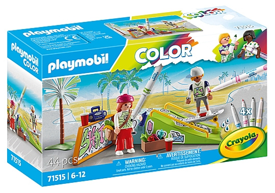 Playmobil Skeittipuisto (71515) ryhmässä LELUT, TUOTTEET LAPSILLE JA VAUVOILLE / Leikkikalut, Askartelu &Pelit / Lelut @ TP E-commerce Nordic AB (C86252)