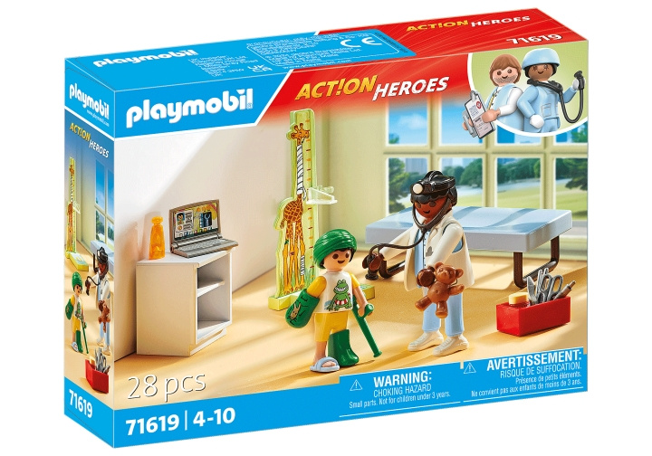 Playmobil Lastenlääkäri nallen kanssa (71619) ryhmässä LELUT, TUOTTEET LAPSILLE JA VAUVOILLE / Leikkikalut, Askartelu &Pelit / Lelut @ TP E-commerce Nordic AB (C86257)