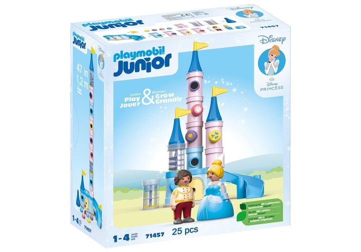 Playmobil Junior & Disney: Tuhkimon linna (71457): Disney: Tuhkimon linna (71457) ryhmässä LELUT, TUOTTEET LAPSILLE JA VAUVOILLE / Leikkikalut, Askartelu &Pelit / Lelut @ TP E-commerce Nordic AB (C86264)