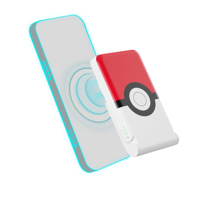 OTL Pokemon Pokeball langaton magneettinen virtalähde ryhmässä ÄLYPUHELIMET JA TABLETIT / Laturit & Kaapelit / Powerbanks @ TP E-commerce Nordic AB (C86272)